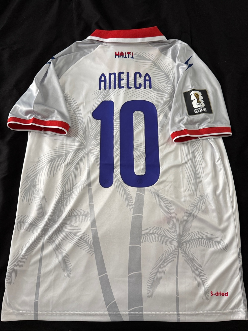 Haiti 🇭🇹 #10 Anelca 2026 FIFA World Cup Away Edition Saeta Jersey